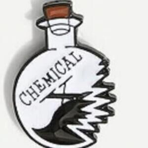 Broken Chemical Science Beaker Glass